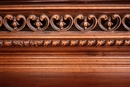 Renaissance style Cabinet and server in Walnut, France 19th century