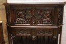 Renaissance style Cabinet in Oak, France 19th century