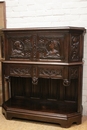 Renaissance style Cabinet in Oak, France 19th century