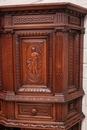 Renaissance style Cabinet in Walnut, France 19th century