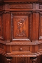 Renaissance style Cabinet in Walnut, France 19th century