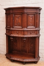 Renaissance style Cabinet in Walnut, France 19th century