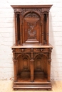 Renaissance style Cabinet in Walnut, France 19th century