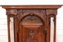 Renaissance style Cabinet in Walnut, France 19th century