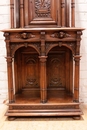 Renaissance style Cabinet in Walnut, France 19th century