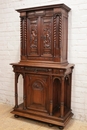 Renaissance style Cabinet in Walnut, France 19th century