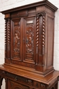 Renaissance style Cabinet in Walnut, France 19th century