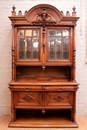 Renaissance style Cabinet in Walnut, France 19th century