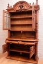 Renaissance style Cabinet in Walnut, France 19th century