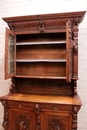 Renaissance style Cabinet in Oak, Belgium 19th century