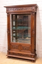 Renaissance style Display cabinet in Walnut, France 19th century