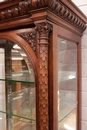 Renaissance style Display cabinet in Walnut, France 19th century