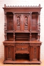 Renaissance style Cabinet in Walnut, France 19th century