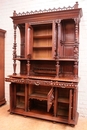 Renaissance style Cabinet in Walnut, France 19th century