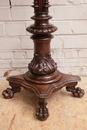 Renaissance style Pedestal in Walnut, France 19th century