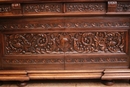 Renaissance style Sideboard in Walnut, France 1900