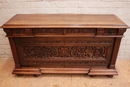 Renaissance style Sideboard in Walnut, France 1900