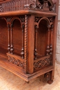 Renaissance style Wall rack in Walnut, France 19th century