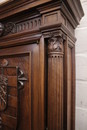 Renaissance style Wall cabinet in Walnut, France 19th century