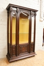 Renaissance style Display cabinet in Walnut, France 19th century