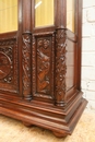 Renaissance style Display cabinet in Walnut, France 19th century