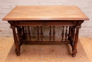 Renaissance style Desk in Walnut, France 19th century