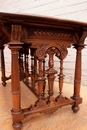 Renaissance style Desk in Walnut, France 19th century