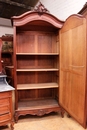 Louis XV style Armoire in Walnut, Belgium 19th century