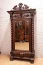 Renaissance style Armoire in Oak, France 19th century