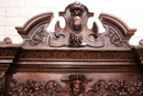 Renaissance style Armoire in Oak, France 19th century