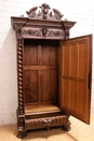 Renaissance style Armoire in Oak, France 19th century