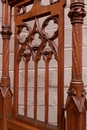 Gothic style Chair in Oak, France 19th century