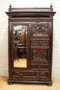 Breton style Bedroom in Oak, France 19th century