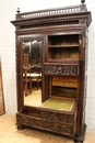 Breton style Bedroom in Oak, France 19th century