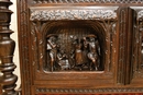 Breton style Bedroom in Oak, France 19th century