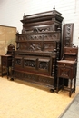 Breton style Bedroom in Oak, France 19th century