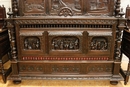 Breton style Bedroom in Oak, France 19th century