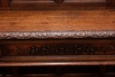 Hunt style Server in Oak, France 19th century