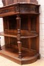 Hunt style Server in Oak, France 19th century