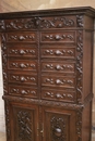 Hunt style Cabinet in Oak, France 19th century