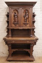 Renaissance style Cabinet in Walnut, France 19th century