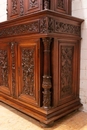 Renaissance style Secretary desk/cabinet in Walnut, France 19th century