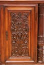 Renaissance style Secretary desk/cabinet in Walnut, France 19th century