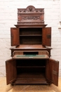 Renaissance style Secretary desk/cabinet in Walnut, France 19th century