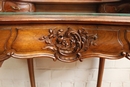 Louis XV style in Walnut, France 1900