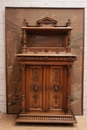 Renaissance style Cabinet in Walnut, France 19th century