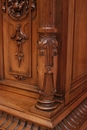 Renaissance style Cabinet in Walnut, France 19th century