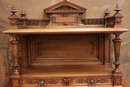 Renaissance style Cabinet in Walnut, France 19th century