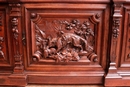 Renaissance style Cabinet in Oak, France 19th century