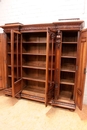 Renaissance style Bookcase in Walnut, France 19th century